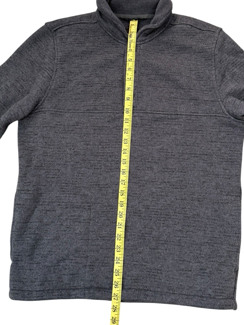 prAna Polartec Tri Thermal Threads Henley Large Charcoal Gray Pullover Outdoor - Picture 10 of 13